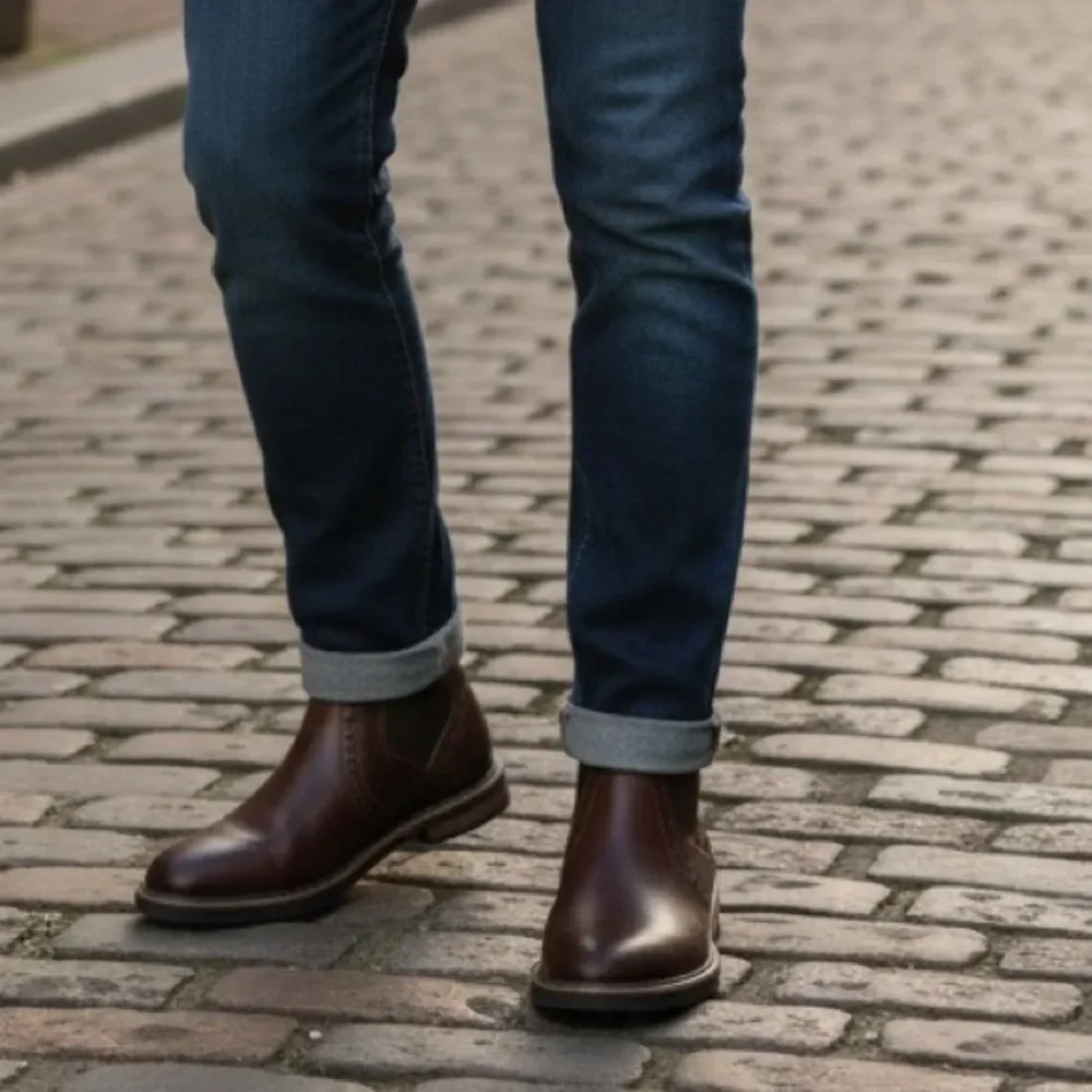 Nunn Bush Men's Brown Chukka Boots
